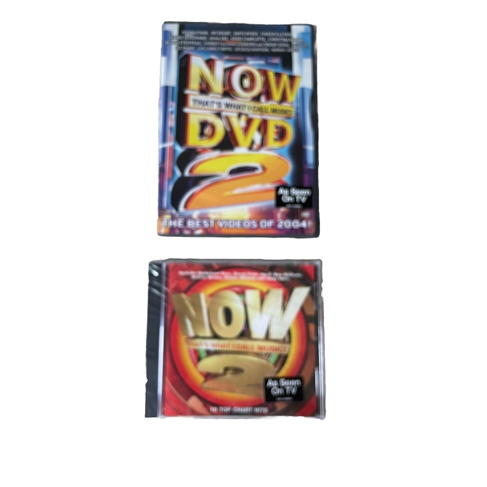 NOW That's What I Call Music CD Volume 2 Plus NOW DVD 2 New Sealed